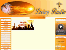 Tablet Screenshot of living-radio.net